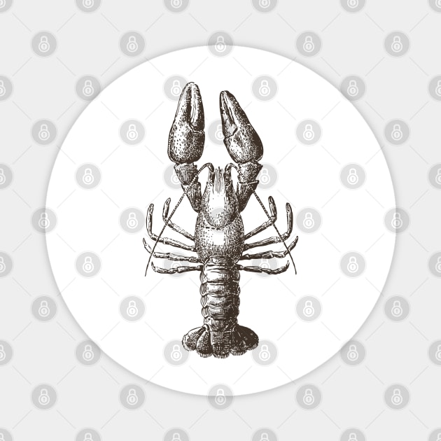 Lobster Crawfish Magnet by KC Happy Shop